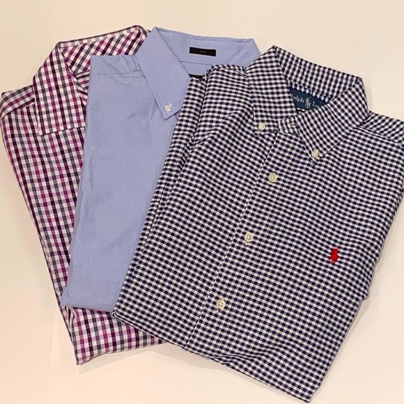 J. Crew Other - Preppy dress shirt bundle - S